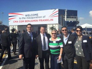 CFR owners Christoph Seitz and Max Hoes with some of CFR's management team at the inaugural event.